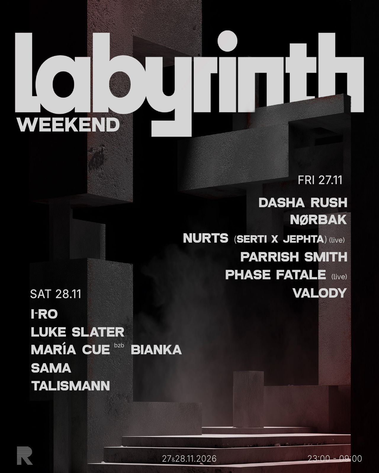 Labyrinth Weekend in Amsterdam, Netherlands