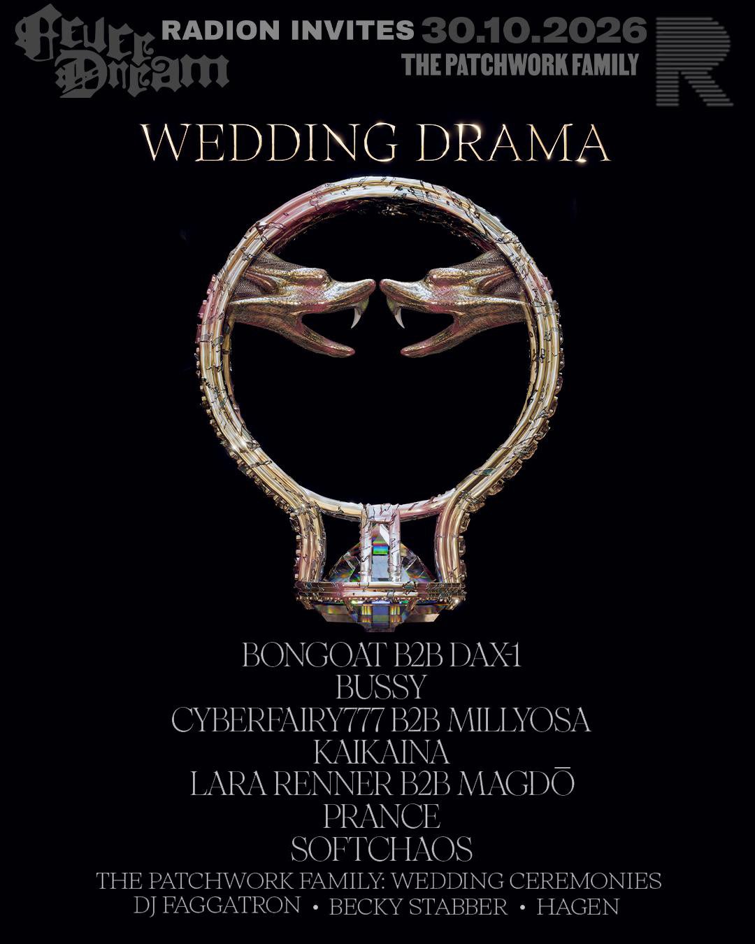 RADION Invites: Fever Dream x Patchwork Family in Amsterdam, Netherlands